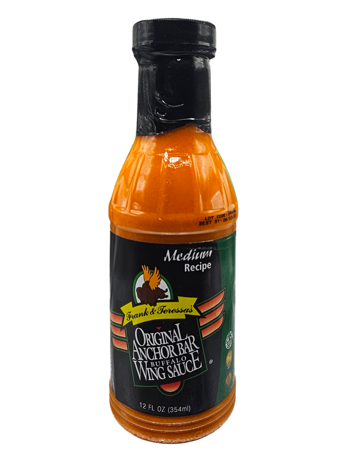 Bottle of Medium Anchor Bar Hot Sauce