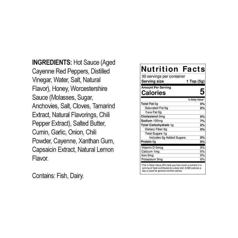 Rockys taco hot sauce ingredients