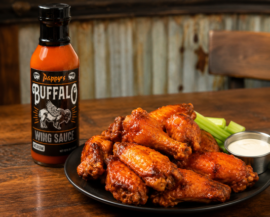 Crispy Wings Done Right with Pappy’s Buffalo Sauce