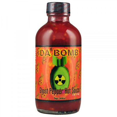 Da Bomb Ghost Pepper hot sauce