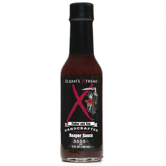 Bottle of Elijah's Extreme Reaper Sauce 