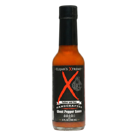 Elijah's Xtreme Ghost Pepper Sauce bottle