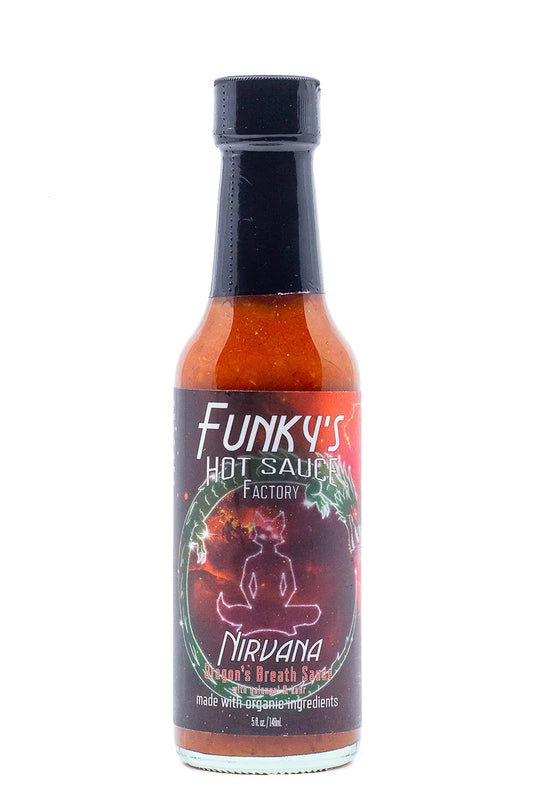 Bottle of Funky's Hot Sauce