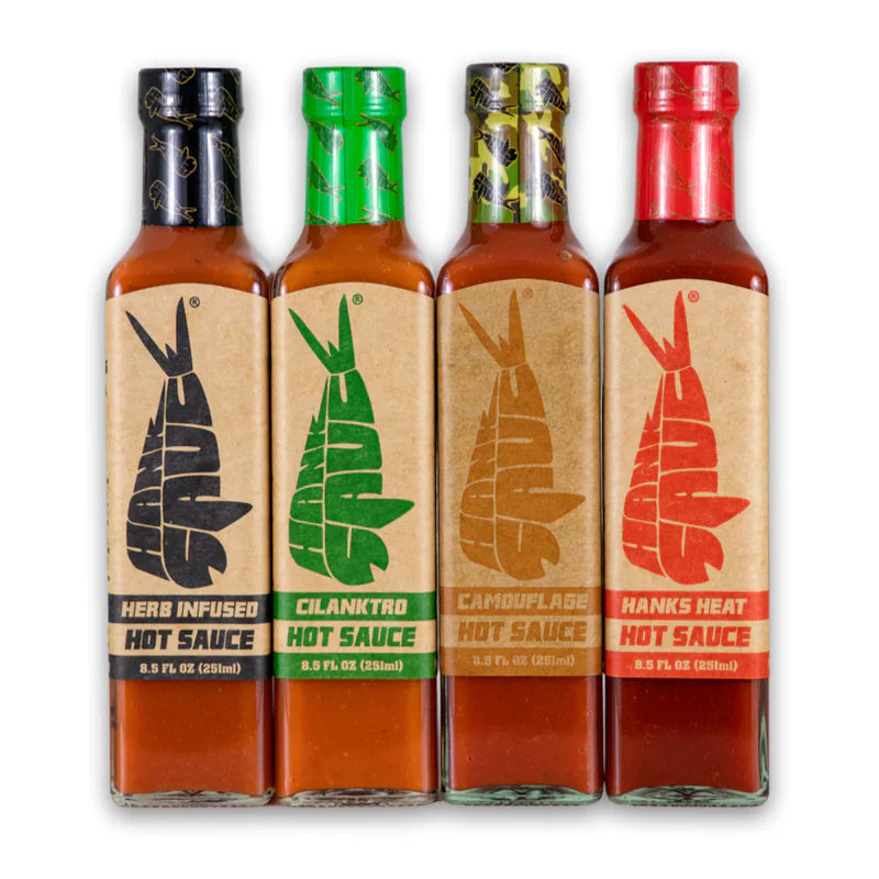 Hanks Hot Sauce 4 pack