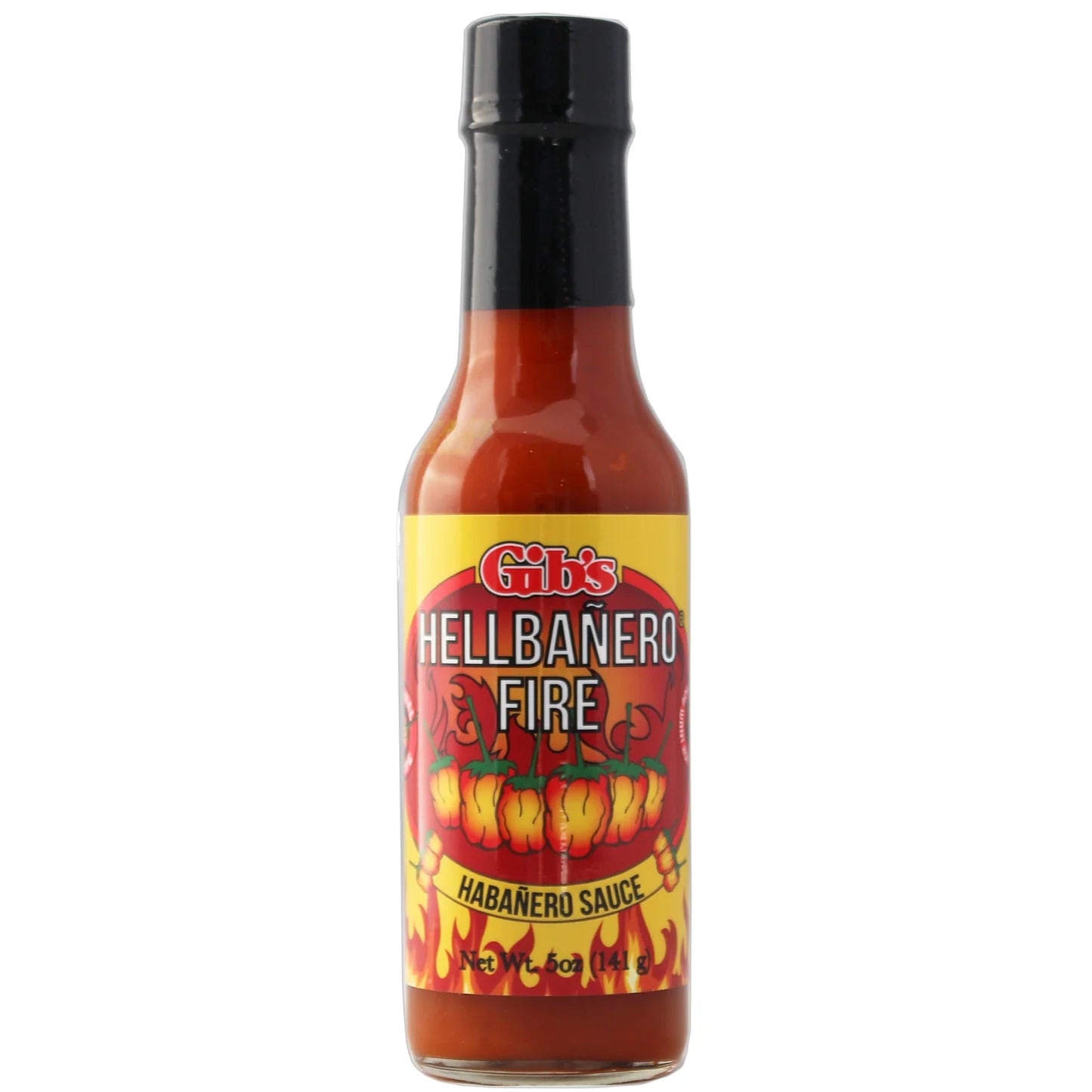 Gibs Hellbanero Fire Hot Sauce