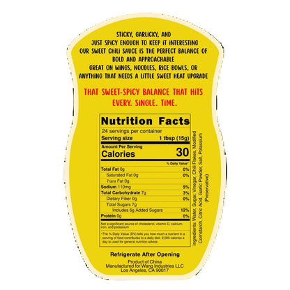 O'Ya Sweet Chili Nutrition Facts