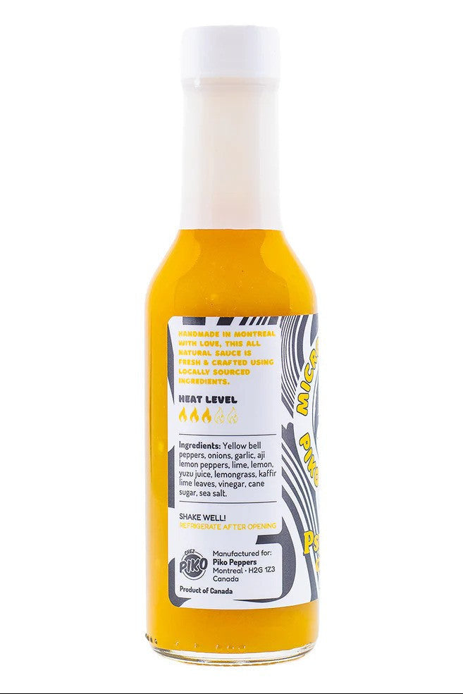 Piko Peppers Psyracha Hot Sauce Ingredients