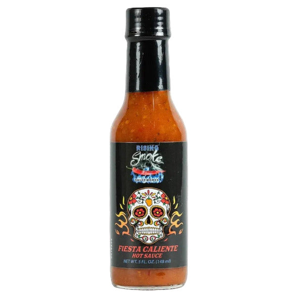 Rising Smoke Sauceworks Hot sauce bottle 