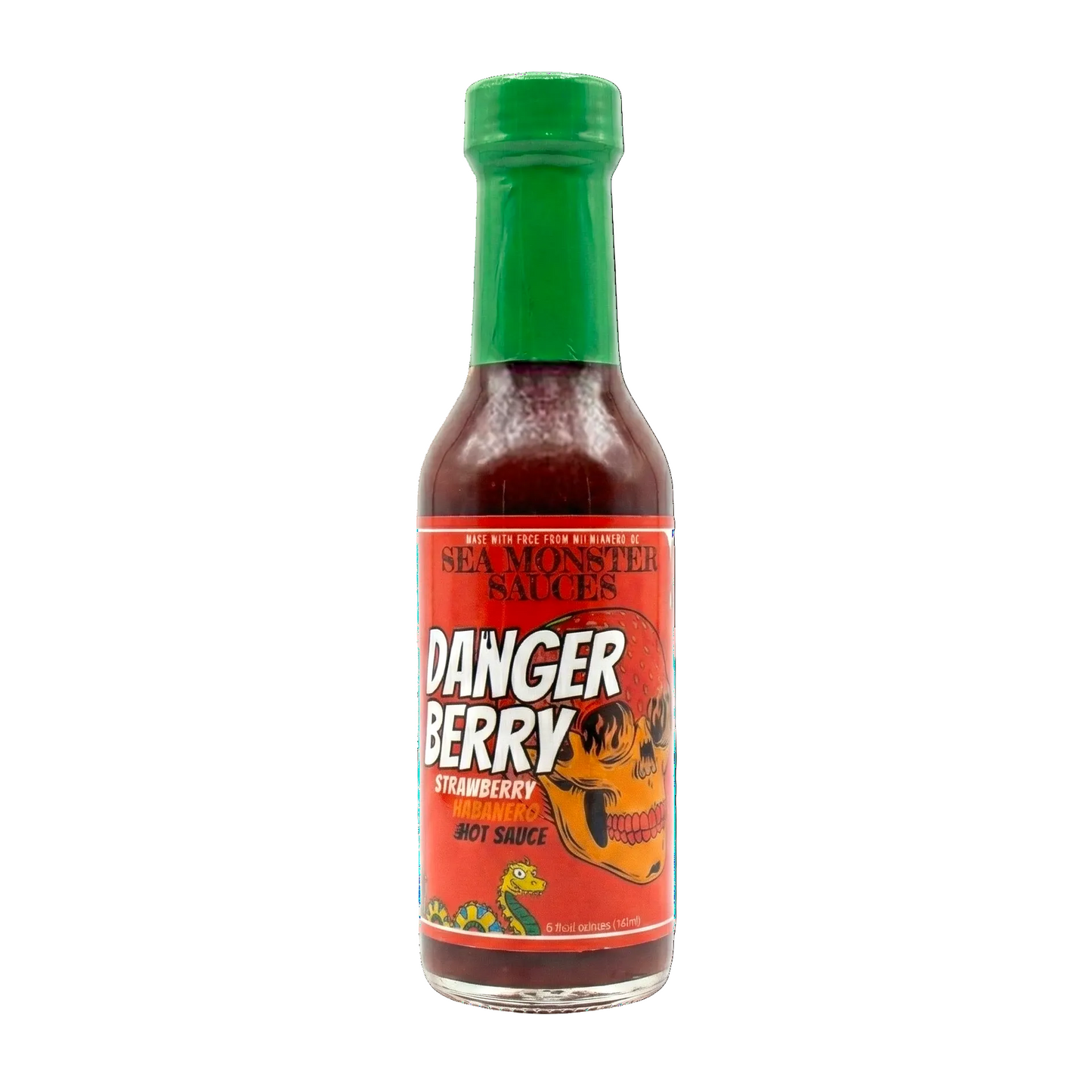 Sea Monster Sauces Danger Berry Hot Sauce bottle