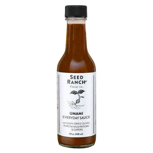 Seed Ranch Co Umami Every Day bottle of hot sauce