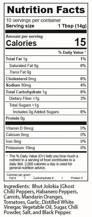 Torchbearer Zombie Apocalypse Hot Sauce