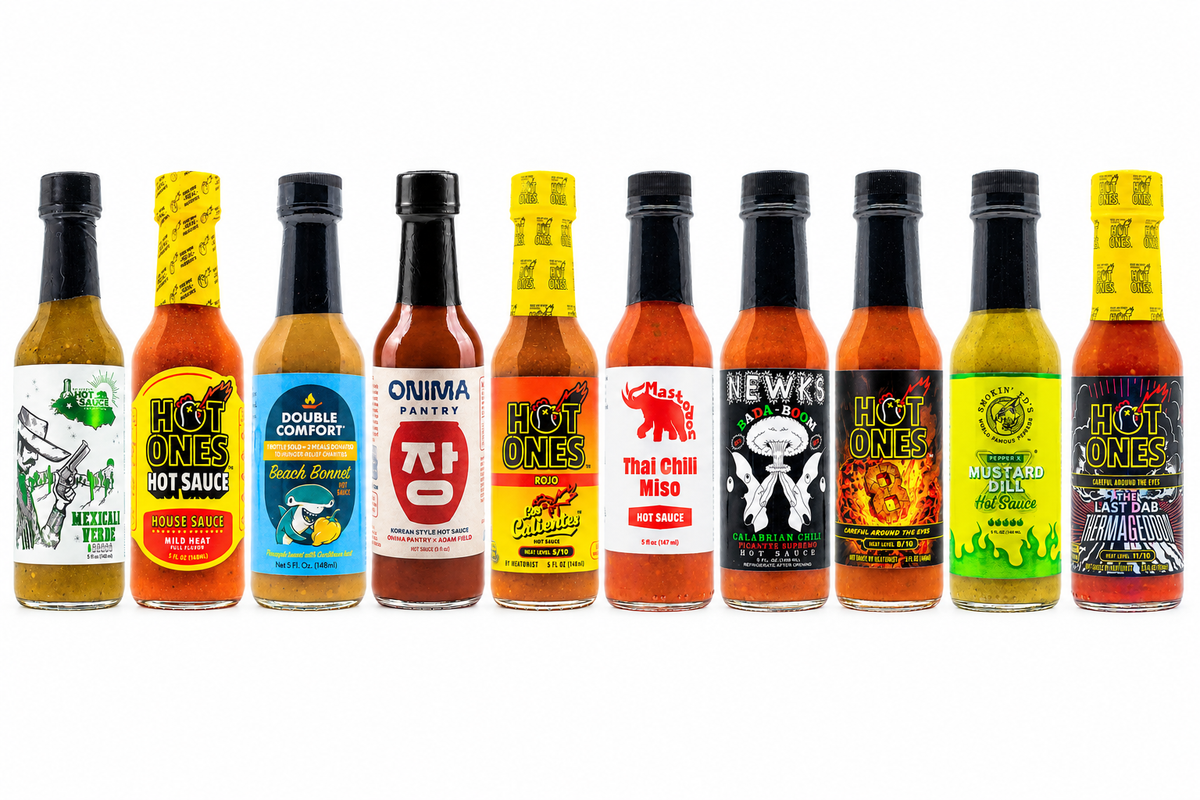 Season 31 Hot Ones Challenge Collection