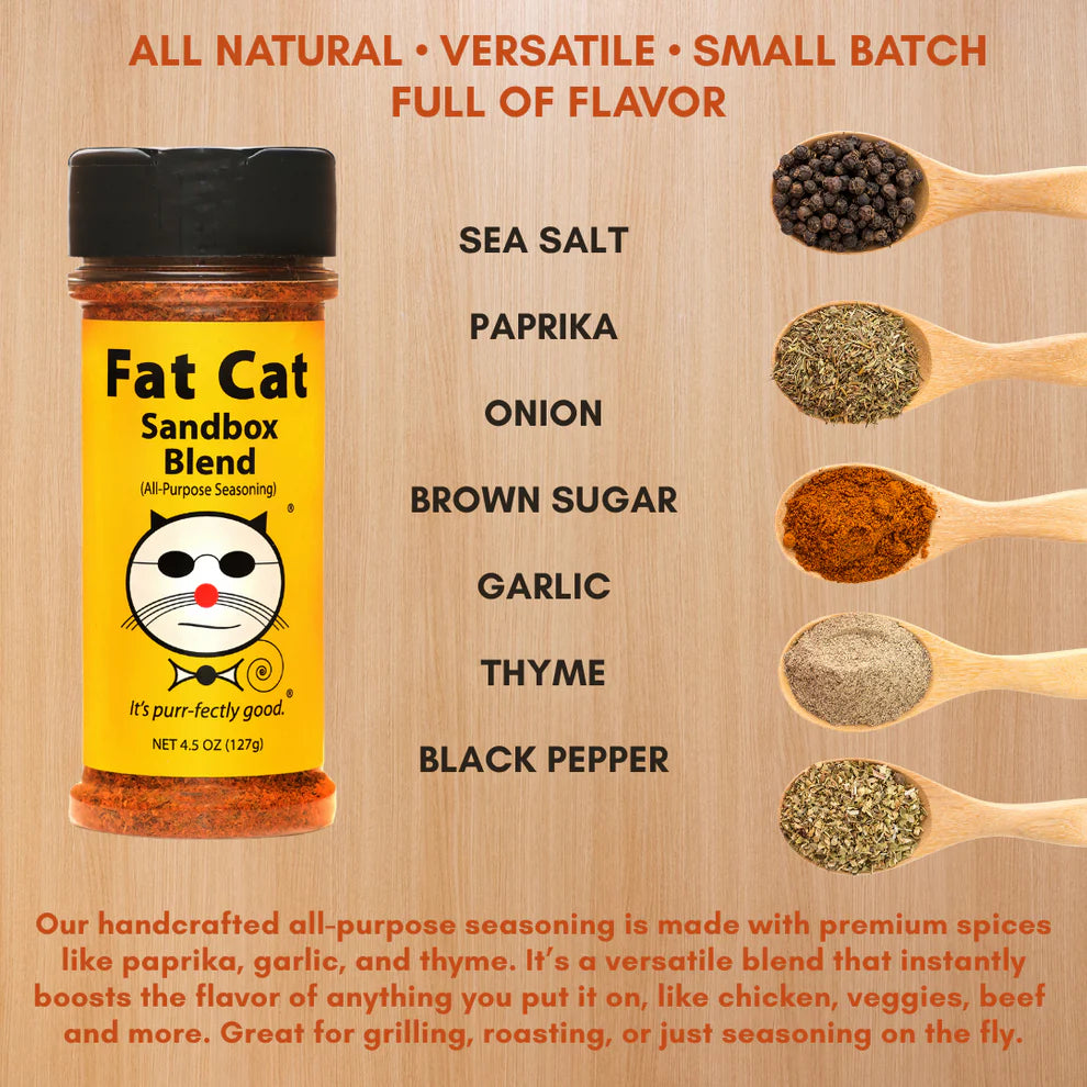 Fat Cat Sandbox Blend ingredient breakdown list