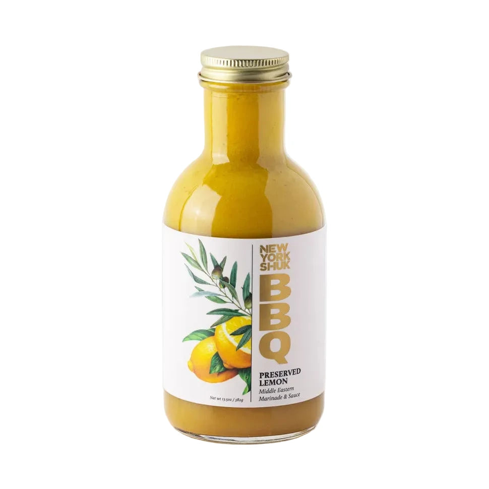 New York Shuk Preserved Lemon BBQ Sauce bottle
