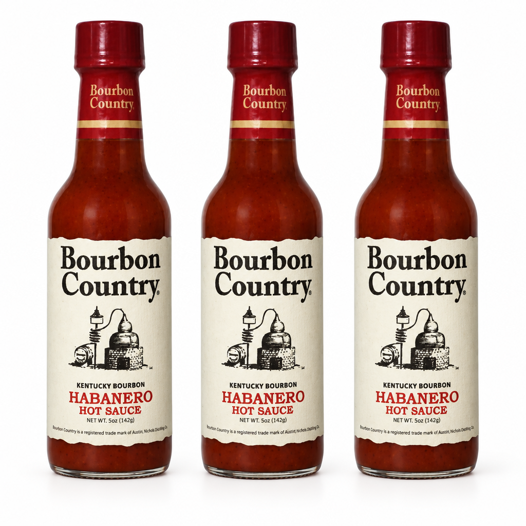 Three bottles of Bourbon Country Habanero